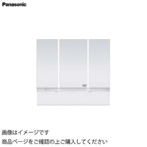 3k6595hc 引取歓迎 未使用 Panasonic 洗面化粧台 シーラインスタンダードD530 高さ1900mm用/幅1200mm ツインラインLED木製3面鏡 ミラーのみ