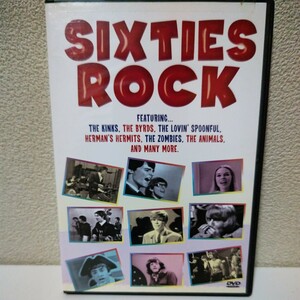 SIXTIES ROCK 輸入盤DVD ヤードバーズ バーズ ホリーズ キンクス アニマルズ ラヴィン・スプーンフル ムーディー・ブルースetc