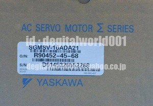 新品【代引★Ｔ番号領収書★税込 東京発】YASKAWA / 安川電機 SGMSV-10ADA21 サーボモーター【６ヶ月保証】