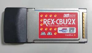 KN1081 Ratocシステム製 REX-CBU2X USB2.0 PC Card