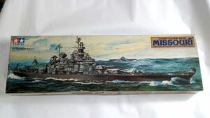 希少品　タミヤ　1/350 大戦時　アメリカ海軍戦艦　ミズーリ