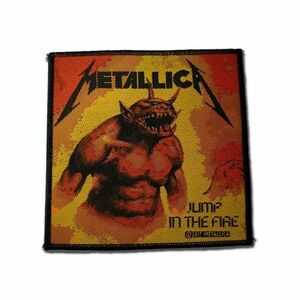 Metallica パッチ／ワッペン メタリカ Jump In The Fire