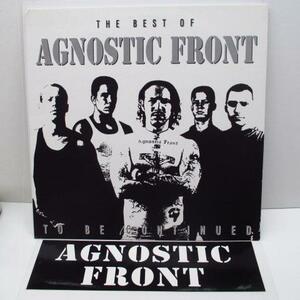 AGNOSTIC FRONT-The Best Of...To Be Continued (UK Orig.LP)