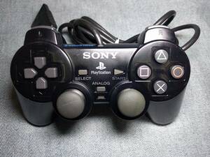 playstation２ SONY 純正 デュアルショック 2 コントローラー SCPH-10010 ミッドナイトブラック