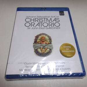未開封/輸入盤Blu-ray「J.S.バッハ：クリスマス・オラトリオ」マクファーデン/ガーディナー＆イギリス・バロック管/1999年ヘルダー教会