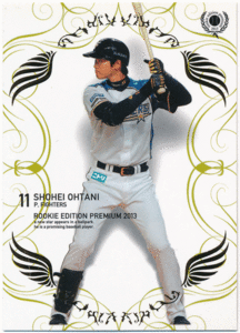 BBM 2013 Rookie Edition Premium REP ループレ 大谷翔平 北海道日本ハムファイターズ RP19 ルーキーカード RC Shohei Ohtani