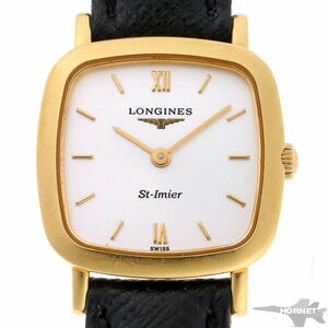 LONGINES ロンジン サン ティミエ　スクエアウォッチ クォーツ L4.213.6 750YG レディース 時計 2200169