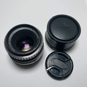 ⑦ 超貴重 Carl Zeiss aus JENA Pancolar 1.8/50 ゼブラ MADE IN DDR 旧東ドイツ製 M42-NEXマウント付　送料無料