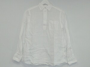 SOUTIENCOL スティアンコル リネン　B.Dシャツ　REMAKE POLO/Daja、板倉直子さん着用 ・00 白