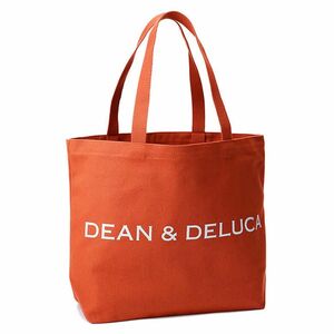 DEAN&DELUCA★チャリティートート2021★テラコッタオレンジ Lサイズ 