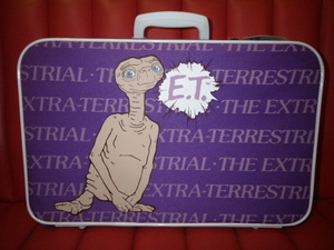 E.T.★トランク★バッグ★中★ビンテージ★トラベリングバッグ★宇宙人★UFO★映画★スピルバーグ★旅行カバン★USA雑貨