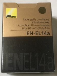 ◆送料無料。 Nikon ニコンEN-EL14aリチャージャブルバッテリー です。