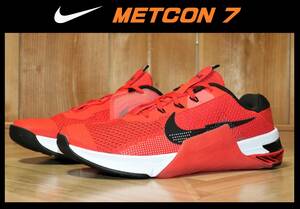 即決【未使用】 NIKE ★ METCON 7 ウェイトトレーニング用 シューズ (US9.5/27.5cm) ★ ナイキ メトコン CZ8281-606 トレーニング レッド