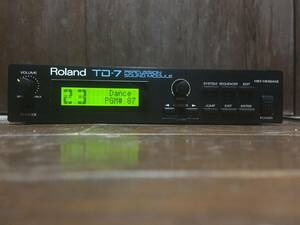 ■■Roland ローランド ドラムマシン Model : TD-7 現状渡し