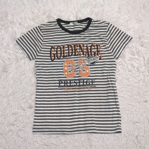 【送料無料】EVENLINE　半袖　Tシャツ　140cm　ボーダー　キッズ　子供服