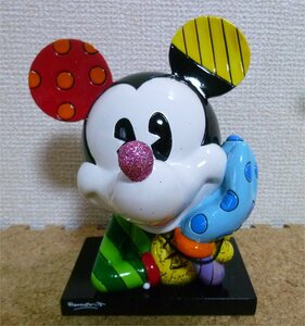 ★ディズニー ブリット ミッキー Disney Britto Romero Mickey Bust 4033887★送料無料★