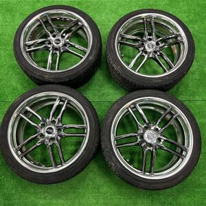 Weds BVILLENS TS-5 18インチ　PCD114.3 5H 18×8J OFF+42 215/40R18 4本セット