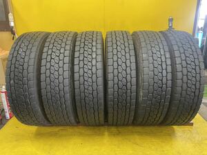 225/80R17.5(123/122L)[商品番号5008]ブリヂストンM800 2019年製6本セット