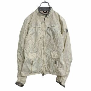 Belstaff ナイロンジャケット ウィメンズ サイズ表記 42 S オフホワイト ベルスタッフ 古着卸 アメリカ仕入れ a402-5336