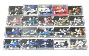 7511T/1円～ Minichamps ミニチャンプス 1/43 まとめて20台セット/ルノーF1 チーム R27 2007・Super Aguri Honda・PROST MUGEN HONDA