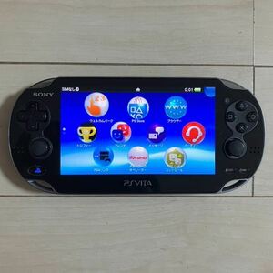 SONY PSVITA PCH-1100 AB01 本体 3G wifi 動作品 初期化 ソニー ピーエス ビータ ヴィータ プレイステーション PlayStation PS 送料無料