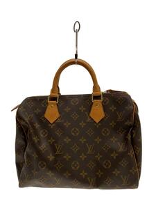 LOUIS VUITTON◆2)スピーディ30_モノグラム・キャンバス_BRW/PVC/BRW/M41108