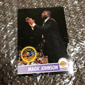 Magic Johnson 1994/95 NBA hoops commemorative Los Angeles Lakers マジックジョンソン　NBAカード