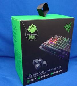 Razer PBT KEYCAP UPGRADE SET レーザー・キーキャップ・アップグレード・セット グリーン RC21-01490400-R3M1