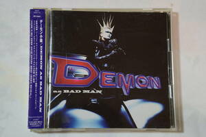 デーモン小暮●デーモン・アズ・バッド・マン Demon as Bad Man●1995年●帯付アルバムCD盤　聖飢魔Ⅱ ジャパメタ 定形外可 値下げしました
