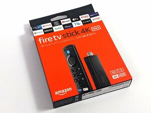 未開封 Amazon Fire TV Stick 4K Max 第3世代リモコン ファイヤー スティック Alexa対応 ストリーミングメディアプレーヤー《A9935