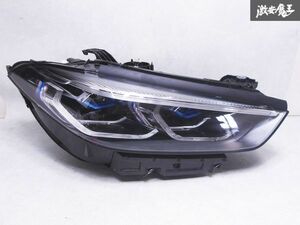 BMW 純正 G16 8シリーズ LED レーザー ヘッドライト ランプ レンズ 右 右側 運転席側 右ハンドル A8 5A41022-01 即納 棚R-3