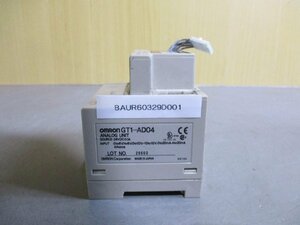 中古 OMRON ANALOG UNIT GT1-AD04 アナログ入力/AD変換装置 (BAUR60329D001)