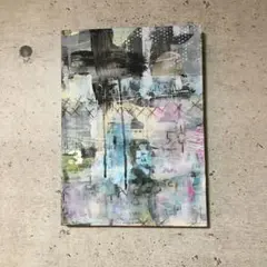 絵画  アクリル  ART アート　手描き　抽象画  6