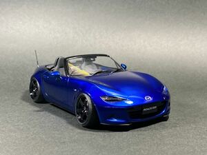 TAMIYA 1/24 MAZDA ROADSTER キャンディーブルー塗装済み完成品　タミヤ　マツダ　ロードスター