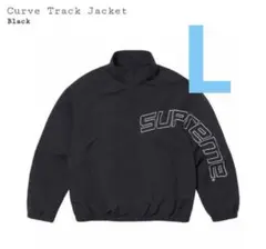 Supreme Curve Track Jacket Black Lサイズ