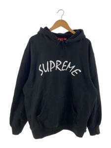 Supreme◆21ss/FTP Arc Hooded Sweatshirt/ロゴパーカー/XL/コットン/ブラック/裏起毛