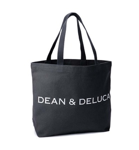  ☆☆DEAN & DELUCA ディーン アンド デルーカ チャリティートートバッグ 2021☆☆ 【ストーングレー　Lサイズ + 手提袋付】　新品　未開封