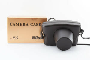 ★極上品★ Nikon S3 CAMERA CASE ニコン カメラケース 革ケース S3用 元箱付 #1509