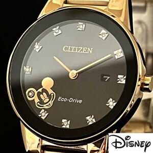 【定価約7万円】ミッキーマウス/Disney/ディズニー/展示品/CITIZEN/レディース腕時計/女性用/ローズゴールド色/かわいい/お洒落/希少/高級