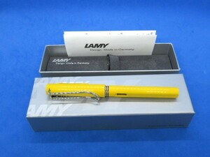 LAMY ラミー 万年筆 サファリ F 細字 イエロー L18-F 正規輸入品 ★未使用品・送料無料★