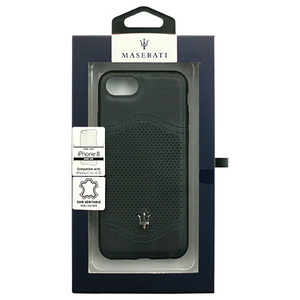 MASERATI 公式ライセンス品 iPhone8/7/6s/6専用 本革バックカバー MAGALHCI8NA /l