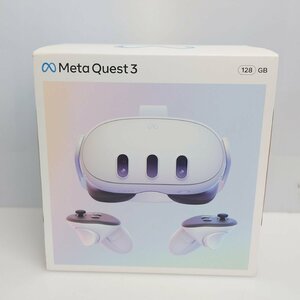 【86】新品 未開封品 Meta Quest 3 メタクエスト3 本体 128GB VR ゲーム ゴーグル Oculus Quest 動作未確認品 ①