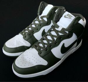 新品 27.5cm ナイキ ダンク ハイ レトロ チャンピオンシップ カーキ　　DD1399-107 NIKE DUNK HIGH RETRO Championship Khaki 柳7094