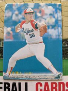 ☆1988年 カルビー プロ野球カード 近鉄 吉井理人 No.140