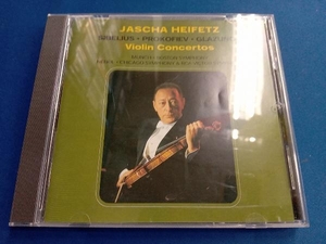 ヤッシャ・ハイフェッツ CD シベリウス、プロコフィエフ&グラズノフ:ヴァイオリン協奏曲(Blu-spec CD2)