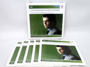 N【大関質店】 中古 CD Daniel Barenboim conducts Schubert ダニエル・バレンボイム シューベルト交響曲全集 5枚組