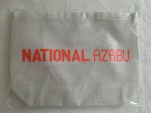 ナショナル麻布 オリジナル メッシュバッグ★ホワイト×コーラル★未使用品 / National Azabu Supermarket 