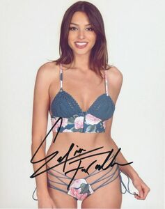 Celine Farach セリーヌ・ファラク★直筆サイン写真★証明書COA◆9235