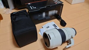 SONY FE 100-400mm F4.5-5.6 GM OSS 中古　白レンズ　望遠レンズ　sel100400gm