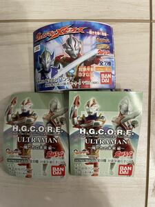 バンダイ ガシャポン系　HGCORE HGシリーズ　詰め合わせ ウルトラマンメビウス　ヒカリ　ツルギ　宇宙剣豪ザムシャー